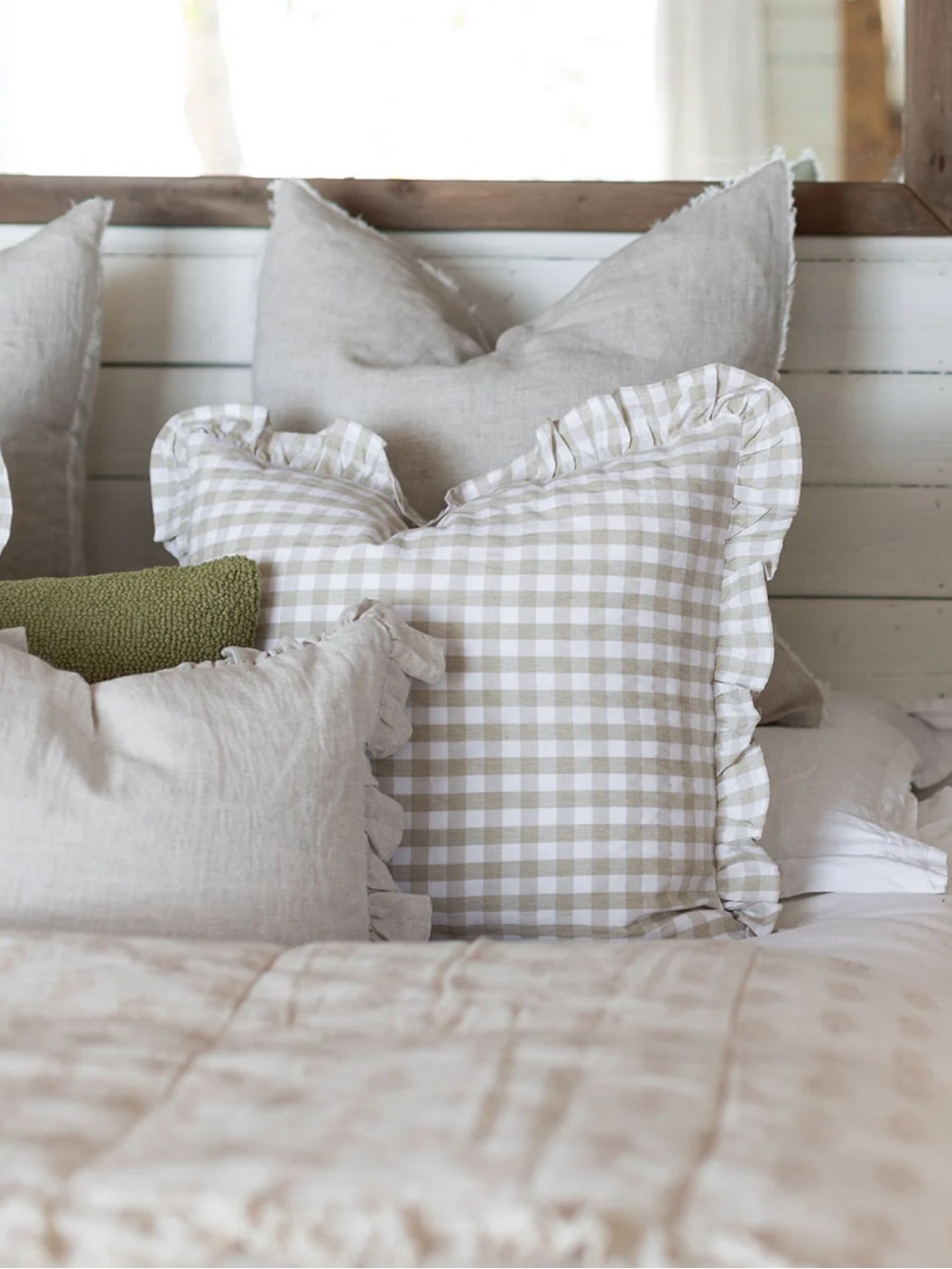 Accents De Ville - Gingham Cushion Cover - Jilly Box